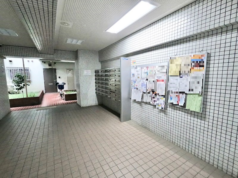 グリーンキャピタル中延 共用部写真（エントランス）