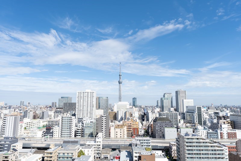 ツインタワー住利毛利館 眺望写真