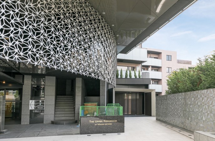ＴＨＥ　ＵＰＰＥＲ　ＲＥＳＩＤＥＮＣＥ　ＡＴ　南青山 現地写真