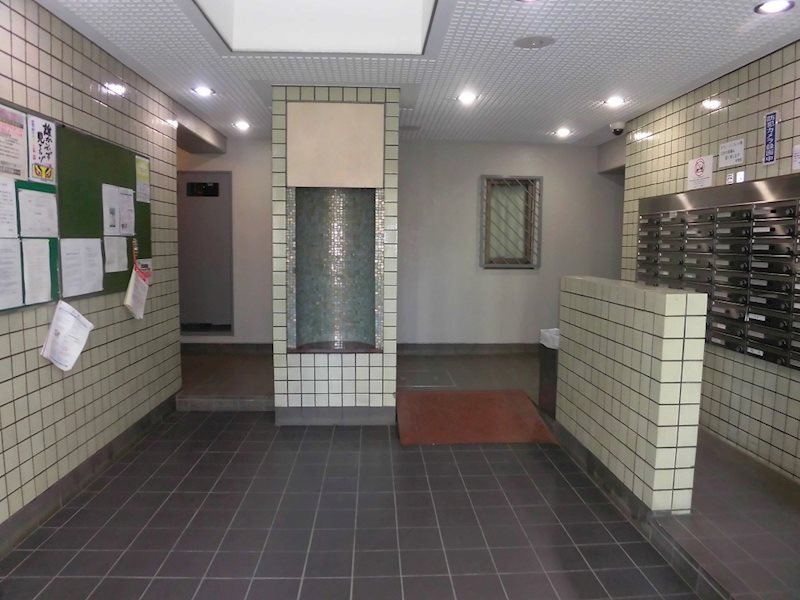 旗の台スカイマンション 共用部写真（ロビー）