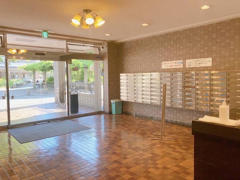 サンタウン立花３号棟 共用部写真（ロビー）