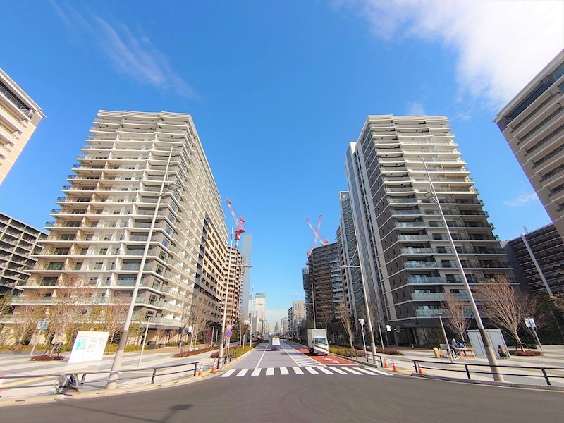 晴海フラッグ　スカイデュオ 現地写真