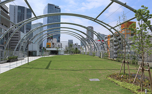 ザ・パークハウス渋谷美竹 公園