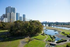 多摩川スカイハイツ 公園