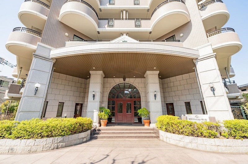 朝日マンション駒場 共用部写真（エントランス）