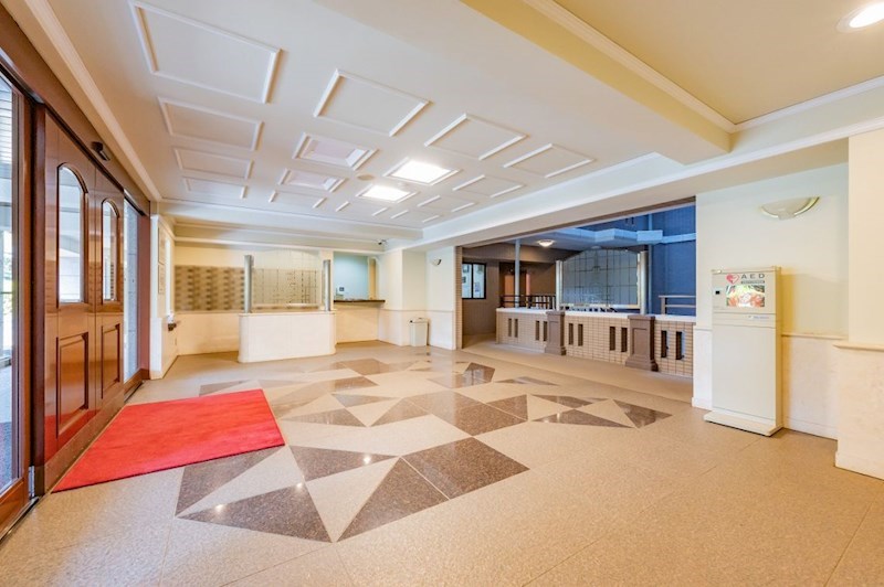 朝日マンション駒場 共用部写真（エントランス）