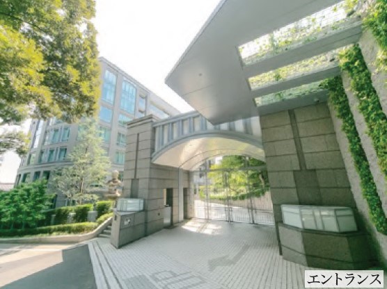 パークマンション三田綱町ザフォレスト 共用部写真（エントランス）