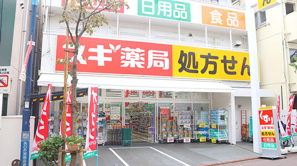 エンゼルハイム多摩川 ドラッグストア