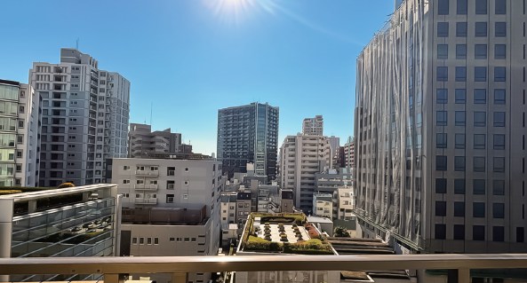 朝日広尾マンション 眺望写真