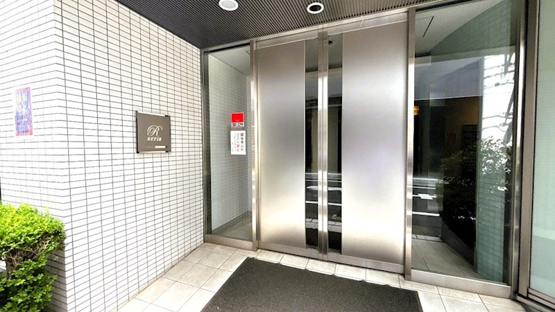 レフィール銀座フロント 共用部写真（エントランス）