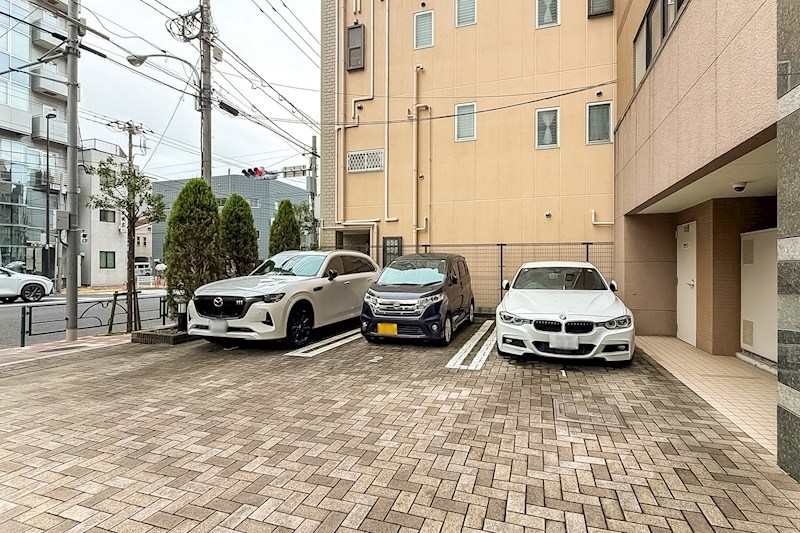 クレストフォルム本所吾妻橋 共用部写真（駐車場）